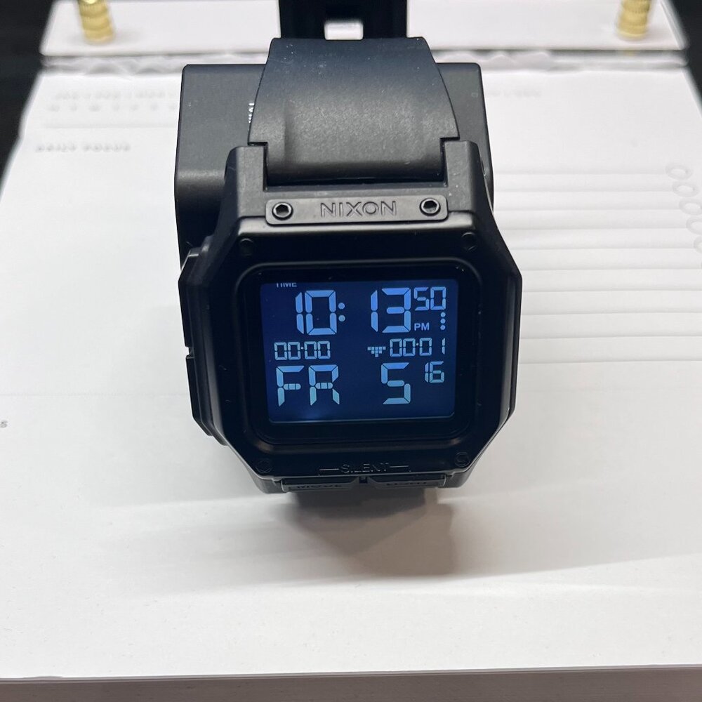 ⌚ Nixon Regulus Digital Watch – Rugged, Tactical, & Built to Last